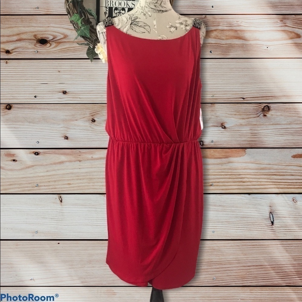 Nwt Jessica Simpson Tango Red Dress 14